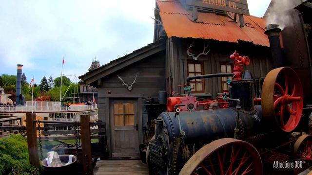 Paris - Big Thunder Mountain Coaster Ride - Disneyland Paris смотреть онлайн