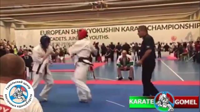 Бой Дениса Дыдалева на EKO EUROPEAN KARATE CHAMPIONSHIP смотреть онлайн