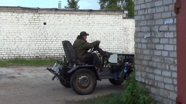 Генератор на МТ и не большой прокат с новой мордой и капотом. смотреть онлайн