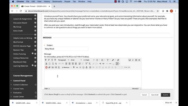 How to Post on Discussion Board смотреть онлайн