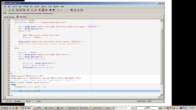 PHP and MySQL Essential Training | part 8 Advanced Forms Pre population and Pre selection смотреть онлайн