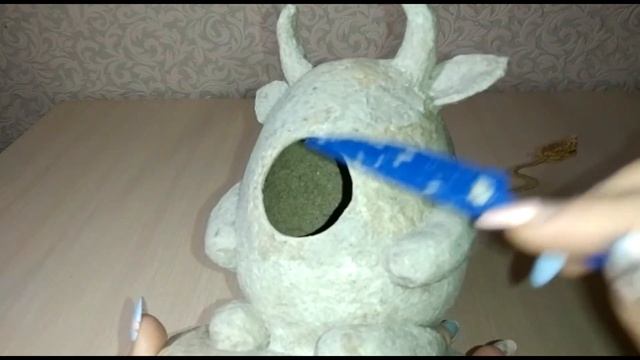 Мастер Класс Бычок на лужайке из папье-маше своими руками смотреть онлайн