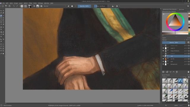Danilo Gentili Presidente | Making of | GIMP e KRITA com a Wacom ONE | Arte Digital смотреть онлайн