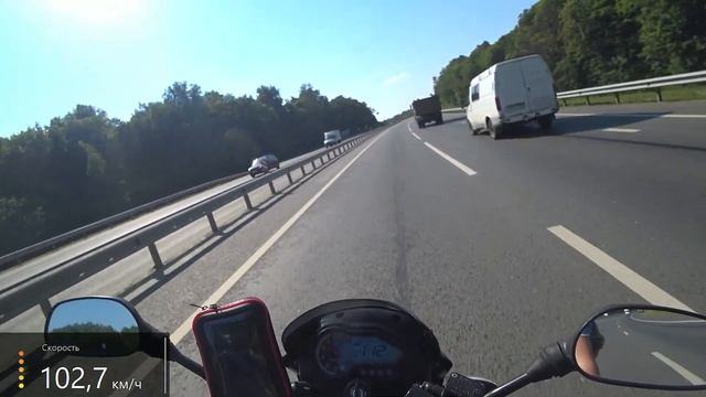 Выжал максималку Pulsar 180, установка 15 звезды и тесты на трассе