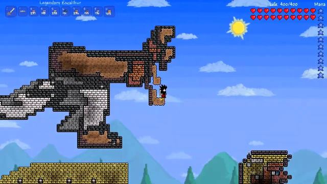 [ Terraria ] Pixel Art - Ryu and Hadouken смотреть онлайн
