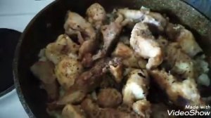 Налим тушёный в сметане