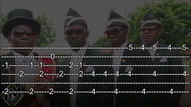 Coffin Dance Meme - Fingerstyle Guitar Tab смотреть онлайн