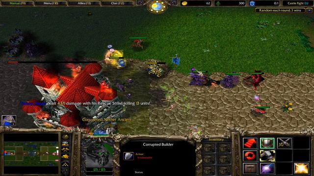 Warcraft 3 TFT - Castle Fight EU #1 смотреть онлайн