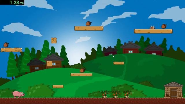 Piggy Poggy Pog 100% Speedrun Former World Record (2:55.58) смотреть онлайн