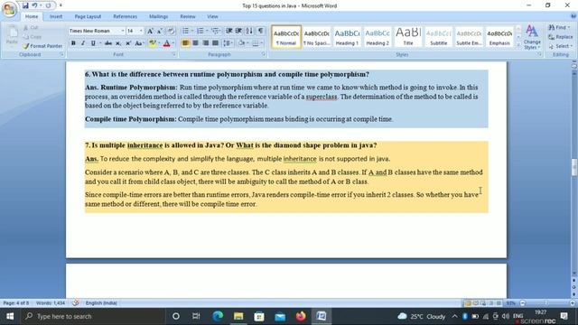 Top 15 interview Questions for java | Basics of java | By Saurav Kumar смотреть онлайн
