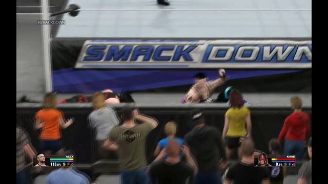 WWE2K15 бой с кейном - победа (херня видео,не смотрите) смотреть онлайн