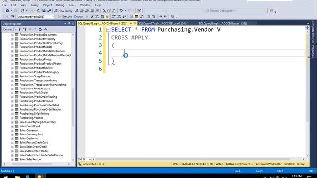 ۲۲- یک مثال کاربردی از CROSS APPLY смотреть онлайн