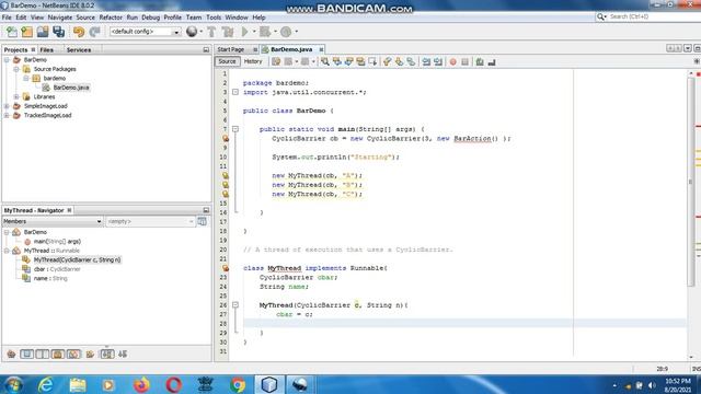 Java the complete Reference Ninth Edition (Chapter 28) Example (4) Cyclic Barrier смотреть онлайн
