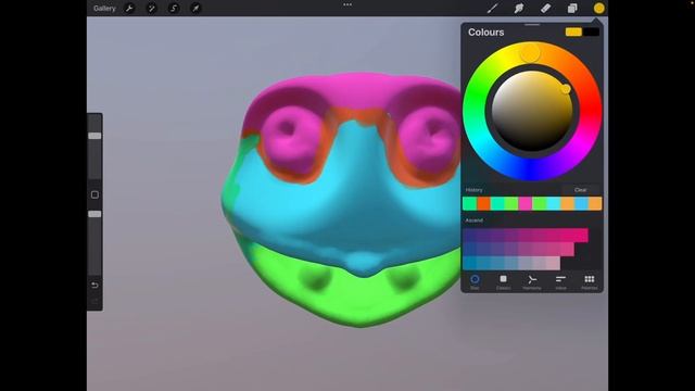 BSLIVE 3D Art Therapy Using iPad Pro: Nomad Sculpt and Procreate смотреть онлайн