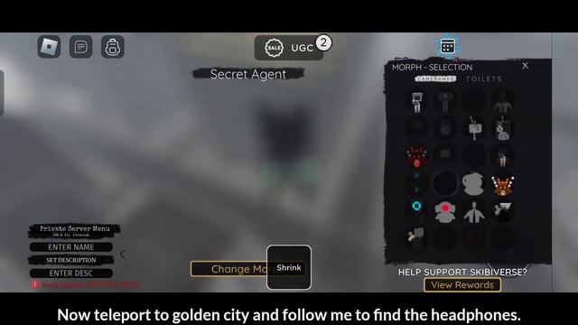 How to get DARK SPEAKERMAN MORPH in SkibiVerse (ROBLOX) смотреть онлайн