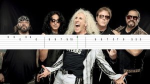 Twisted Sister - We're Not Gonna Take It [Guitar Tab]