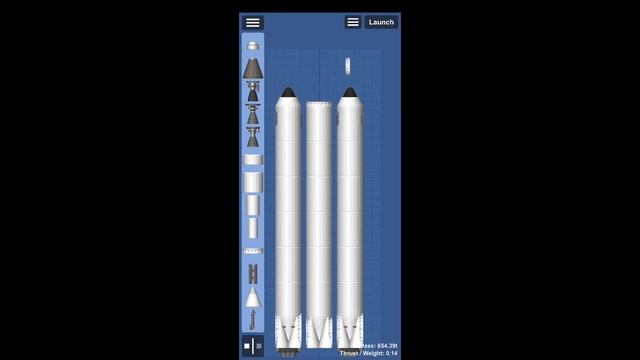 How to build the Falcon Heavy without Expansion Packs in SFS version 1.5 смотреть онлайн