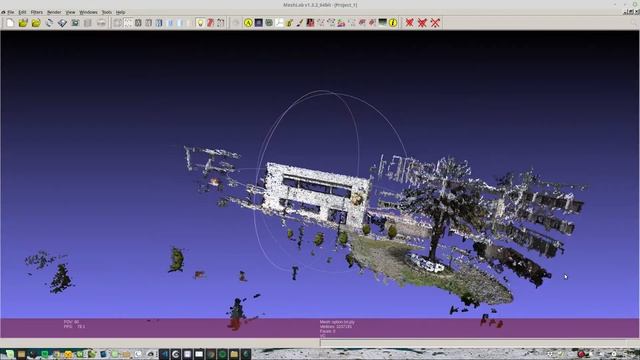 3D reconstruction the Catholic University San Pablo with SFM and PMVS смотреть онлайн