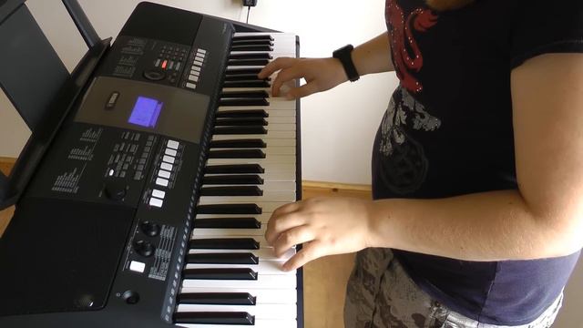 Mamma Mia (ABBA) on Keyboard - Yamaha PSR-E423 смотреть онлайн