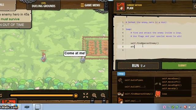 Code Combat Python Edition Part 7 смотреть онлайн