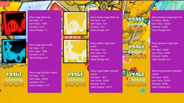 Pet Simulator X Shiny Pets Value List | 15 Feb 2023 | Roblox Pet Sim X