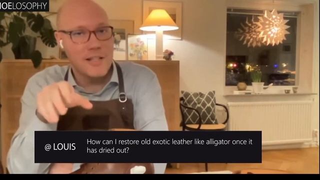 How to restore old exotic leather like Alligator or Lizard once it has dried out? смотреть онлайн