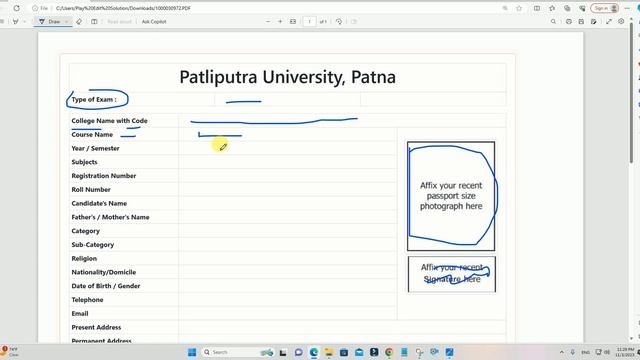 PPU UG 1st Semester Exam Form Kaise Bhare | Patliputra University 1st Semester Exam Form 2023-27 भर смотреть онлайн