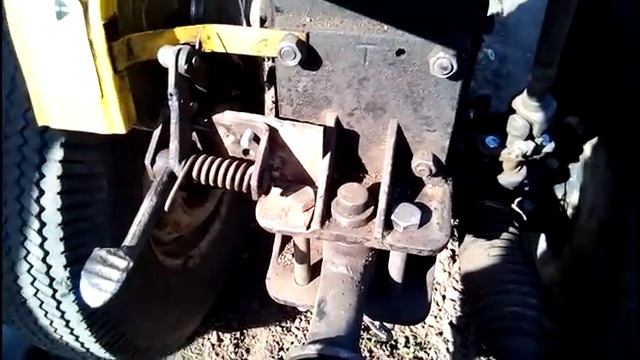 Переоборудование тяжелого мотоблока ZUBR Q-78 в мини-трактор!!! смотреть онлайн