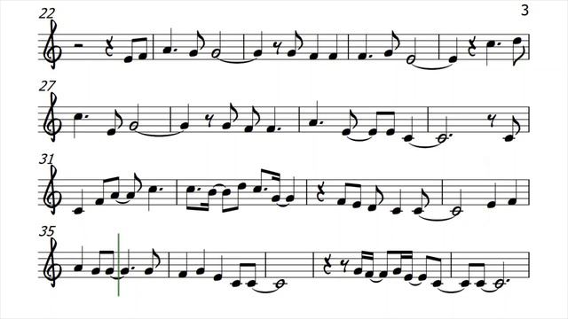 SPECIAL MEMORY Violin Sheet Music Backing Track Play Along Partitura