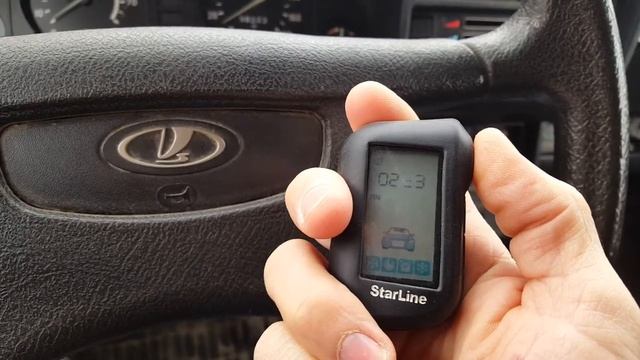 Как установить время работы автозапуска на сигнализации Starline A93. (Старлайн а93). смотреть онлайн