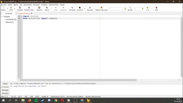 2# CREA tu PROPIO Bot ?de DISCORD ?‼️✔️[PRIMEROS PASOS] ESPAÑOL | 2019 | PYTHON смотреть онлайн