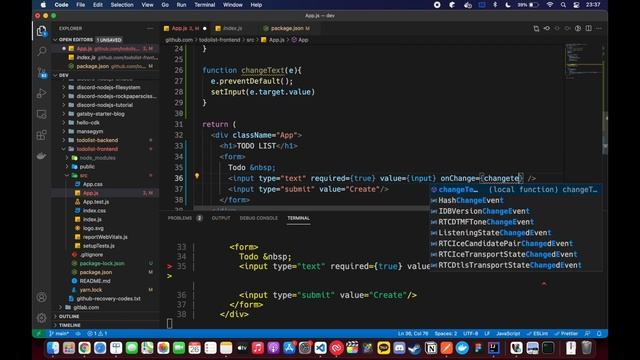 [React / Spring Boot] ToDoList #3 - 리액트 개발 및 스프링 부트 연동 (+ CORS 설정) смотреть онлайн