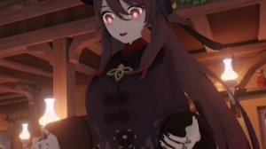 Hu Tao Genshin Impact - Giantess Growth Animation