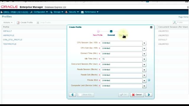 How to Create Profiles and Users in a Pluggable Database смотреть онлайн