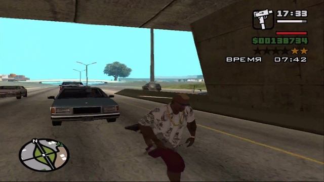 прохождение игры GTA San Andreas миссия 73(Полицейские мотобайки) смотреть онлайн