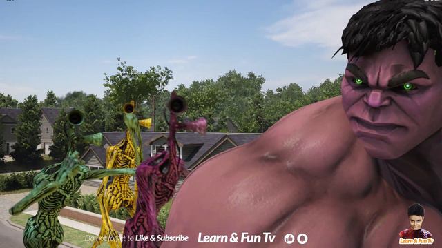 Hulk Vs Team Siren Head | Hulk Fight Ep#59| Siren Head in Trouble | Siren head смотреть онлайн