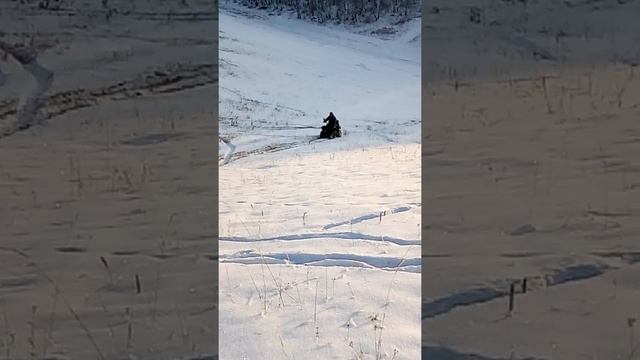 Линхай ямаха м200 по снегу новичок смотреть онлайн