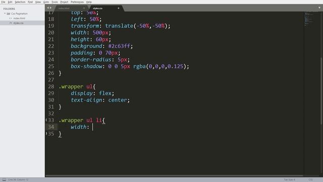 How to create the Pagination Using HTML and CSS смотреть онлайн