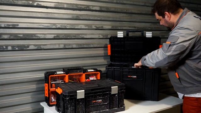 Ящик для инструмента Dexter Toolbox Удобный и вместительный смотреть онлайн