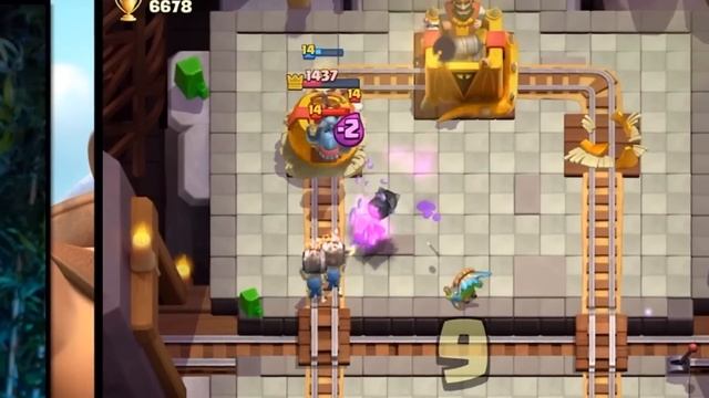 Impossible to STOP THIS!! Mega Knight + Mini Pekka Cycle in Clash Royale!! смотреть онлайн