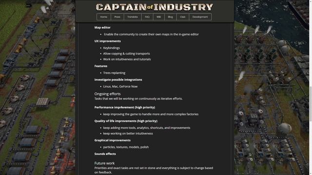 Игра вышла в Steam! Масштабные планы разработчиков - дневник #24 | Captain Of Industry смотреть онлайн