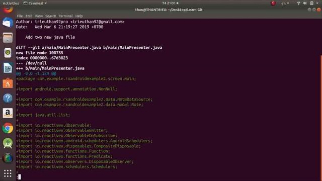 Git - 19: Lệnh git log -p смотреть онлайн