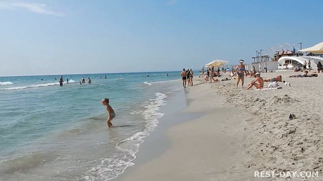 Поповка, пляжи, отдых в Крыму, сентябрь 2017 смотреть онлайн