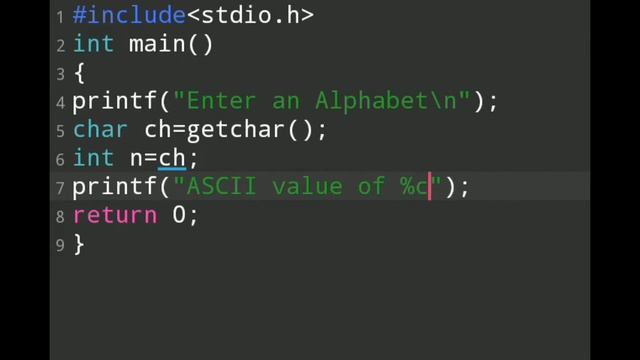 Computer Programing in C | 3.ASCII value of a character | Aditya | University of Lucknow(New Campus смотреть онлайн