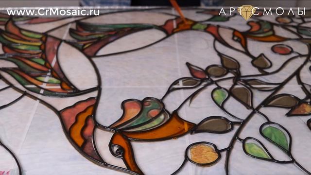 ♛ВИТРАЖ ИЗ ПОЛИМЕРНОЙ СМОЛЫ ► СВОИМИ РУКАМИ смотреть онлайн