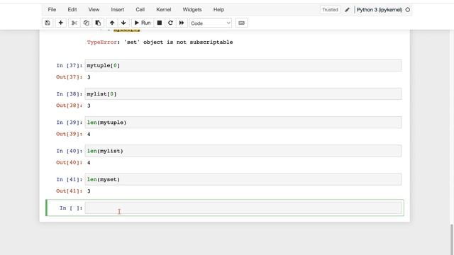 Lists, Tuples, and Sets смотреть онлайн