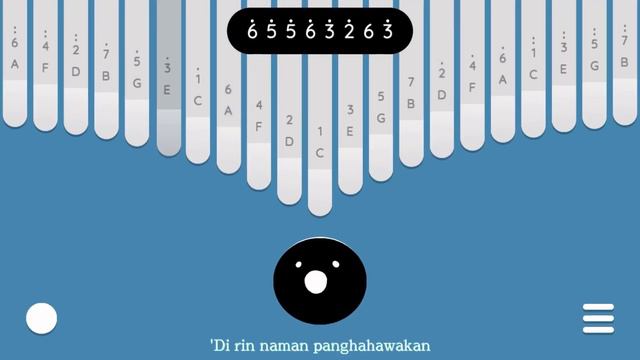 Pagsamo By Arthur Nery Kalimba Cover With Easy Tabs (Keylimba App)