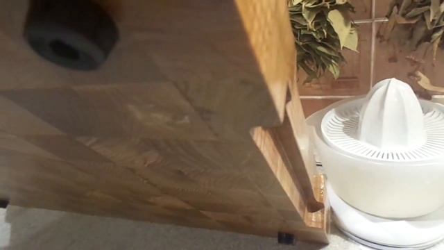 ADM Wood. Большая разделочная доска из дуба и ясеня. Large end cutting board made of oak and ash. смотреть онлайн