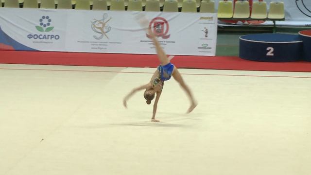 Диана Симошина - Обруч 16.000 (Первенство Москвы 2018)