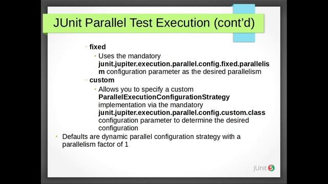 GRG-001 JUnit as a Habit: Appendix A. JUnit Parallel Test Execution. смотреть онлайн